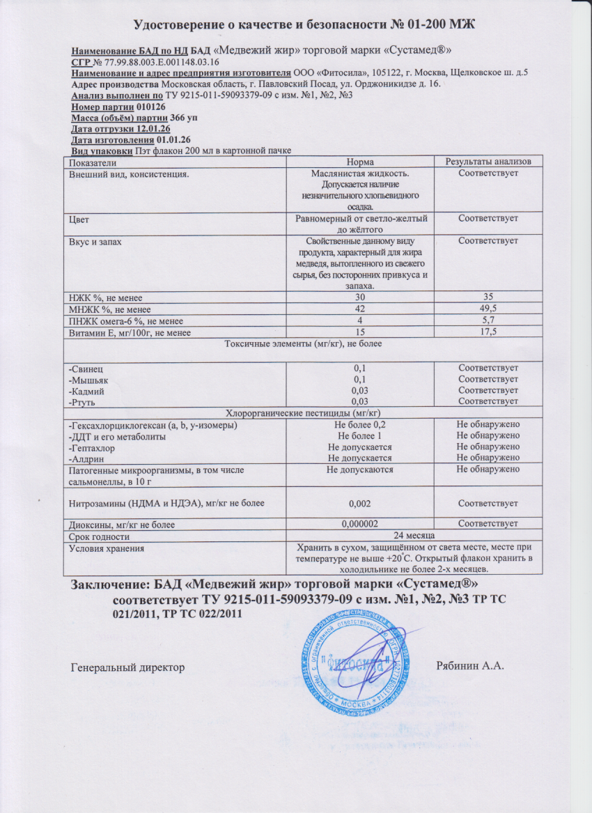 Паспорт №010126